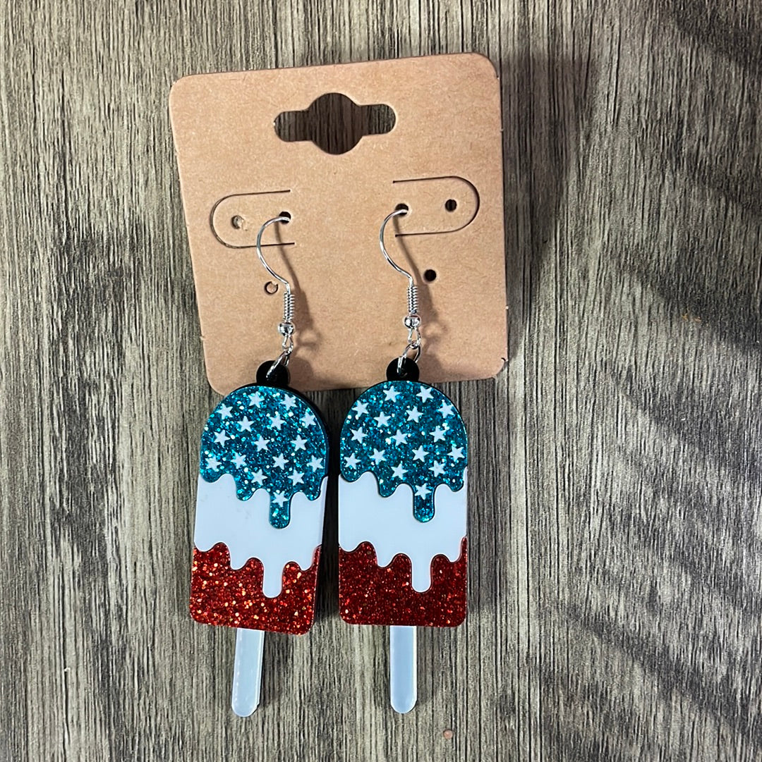 RWB Da Bomb Pop Earrings JN60