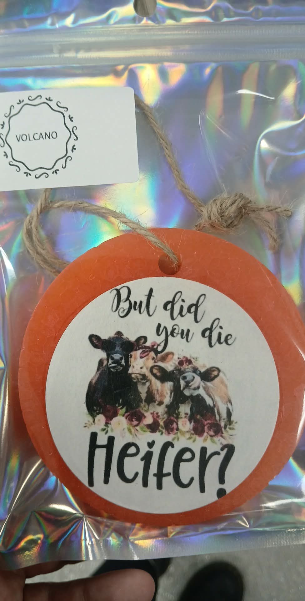 Volcanca Car Freshie Peach