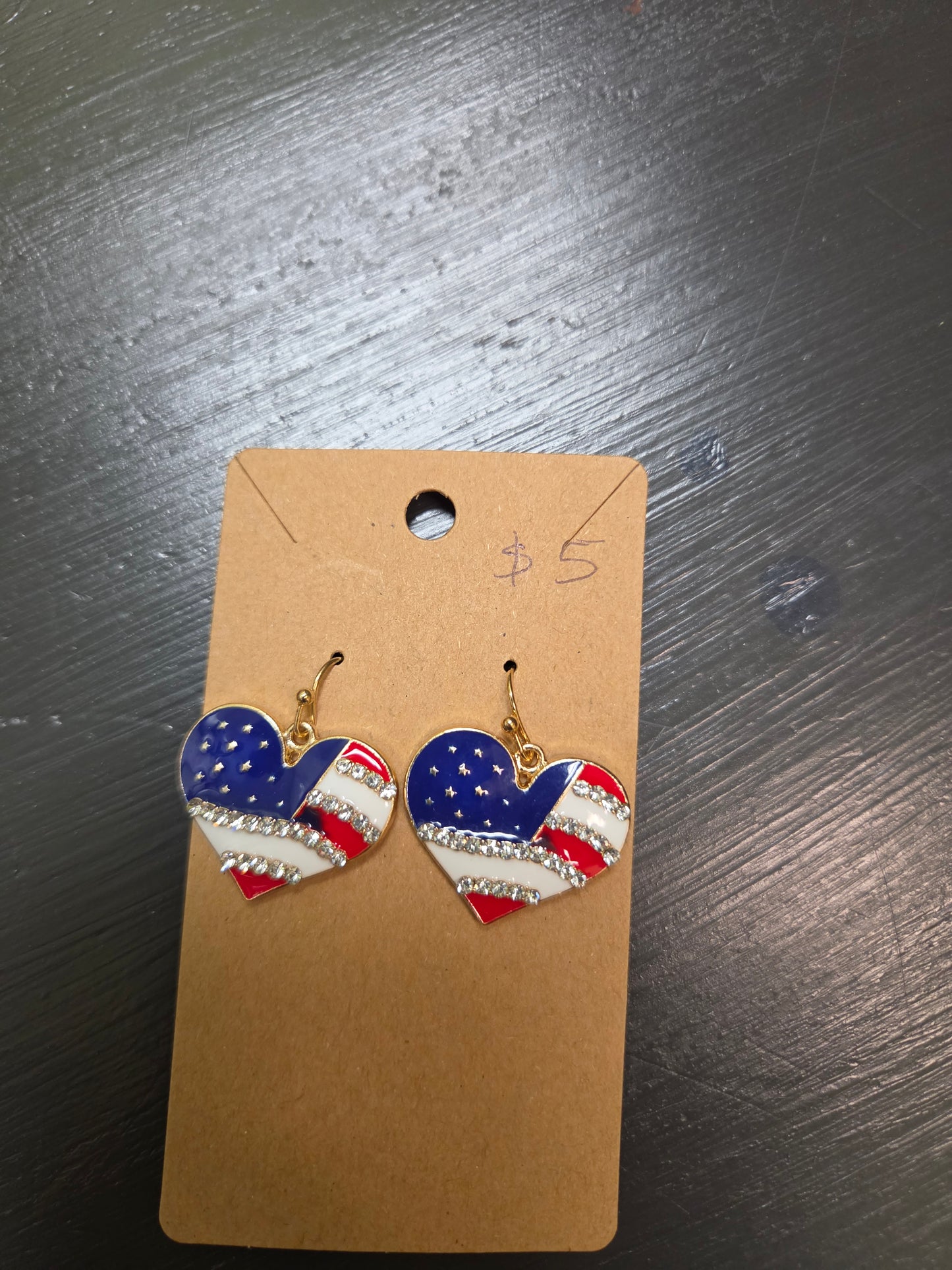 Red White and Blue Earrings