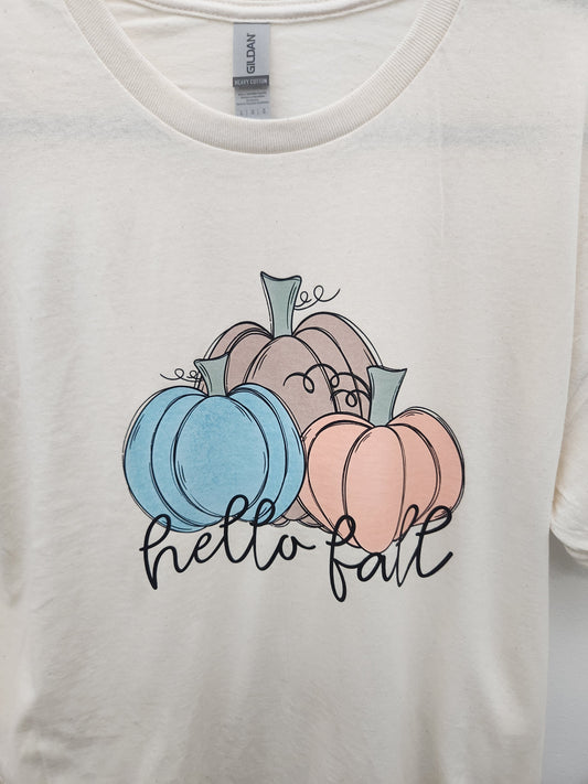 Pastel pumpkin tshirt CP1007