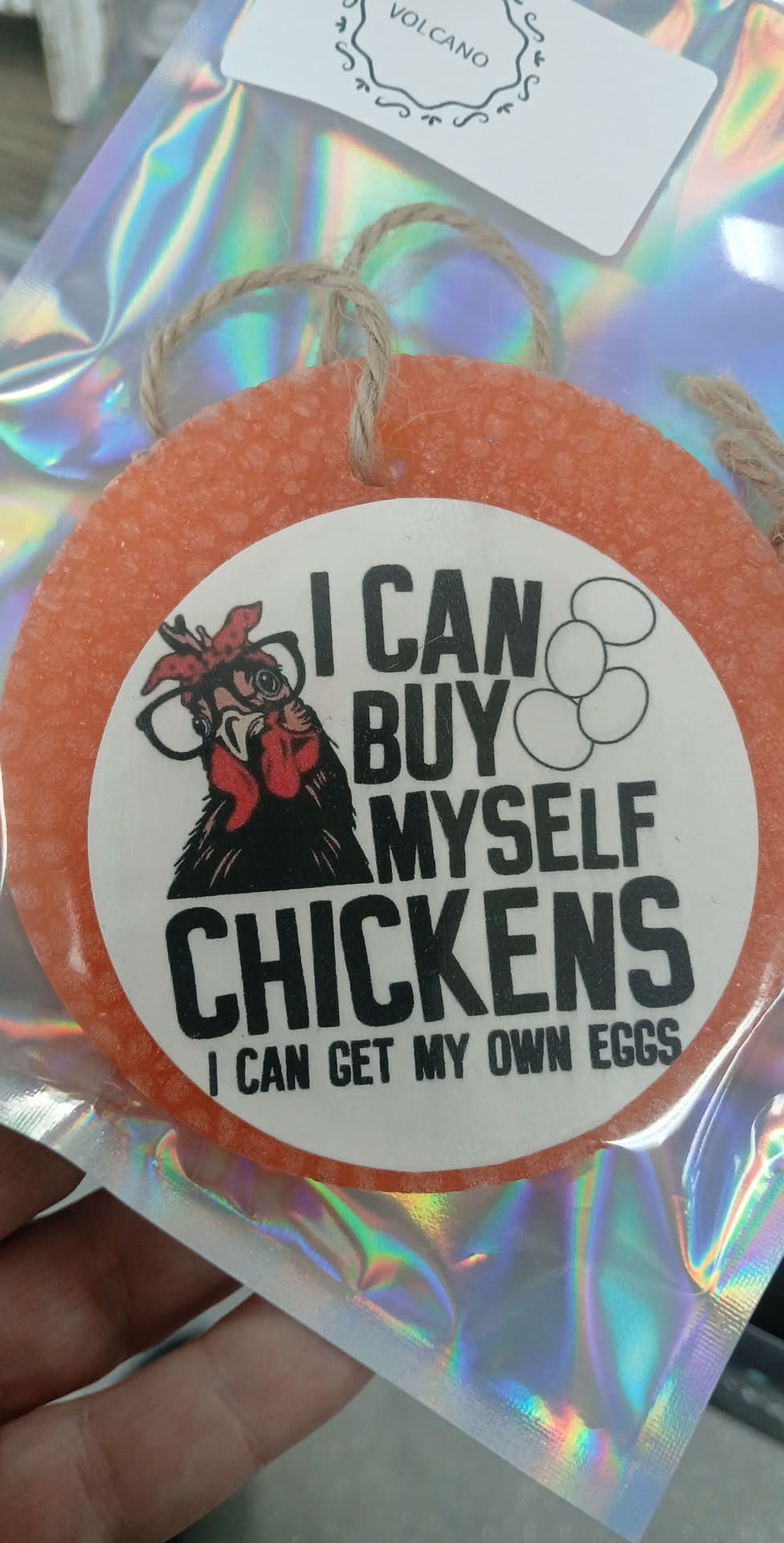 Volcanca Car Freshie Peach