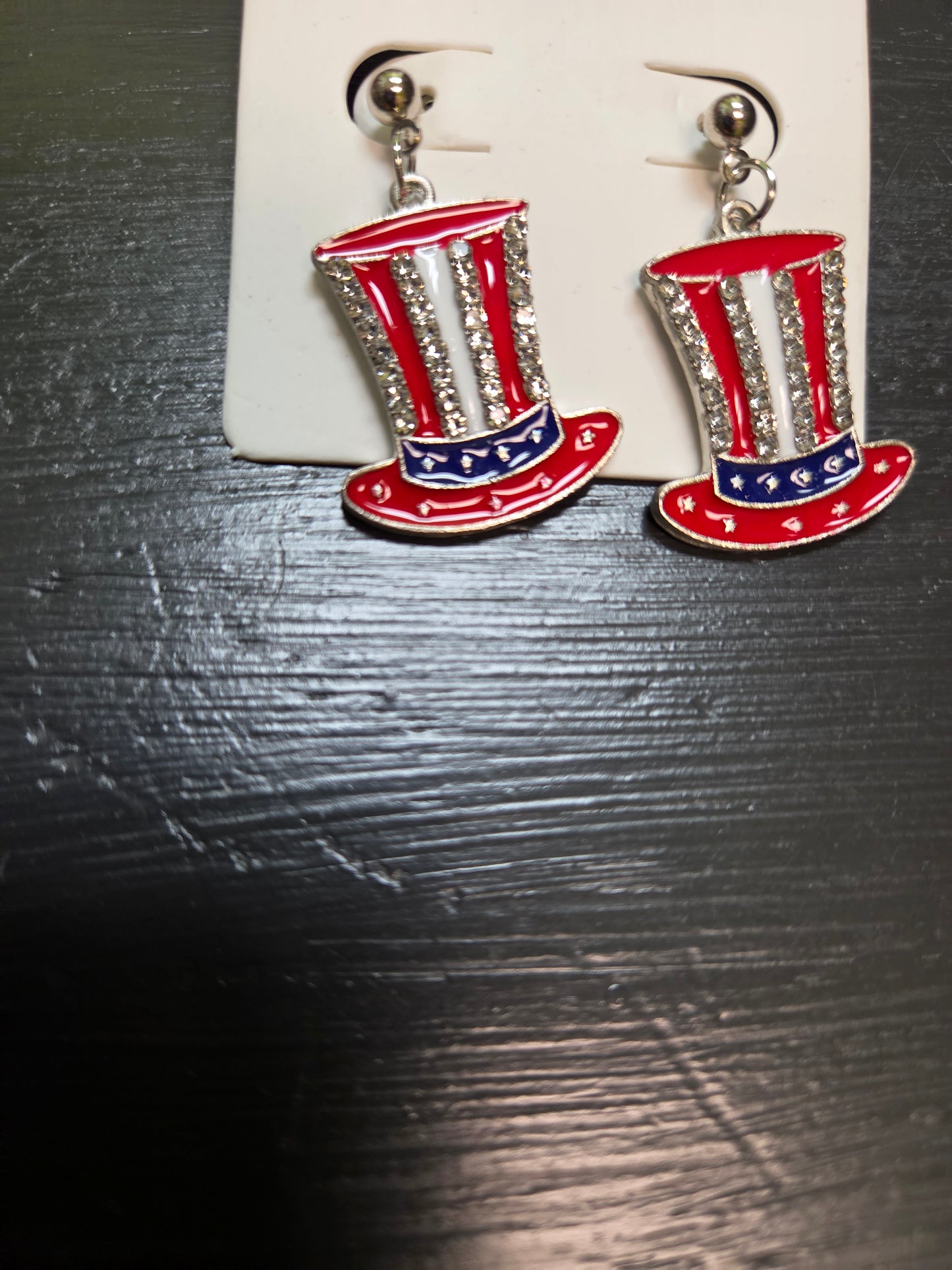 Red White and Blue Earrings