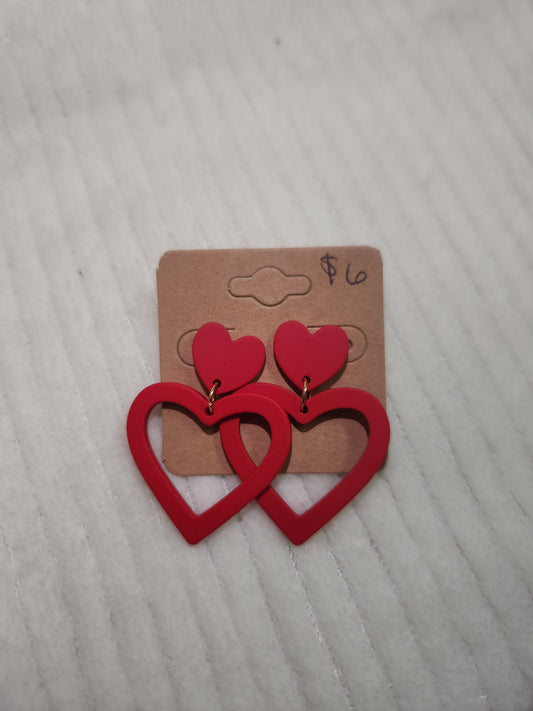 Jv421 pretty in red earrings