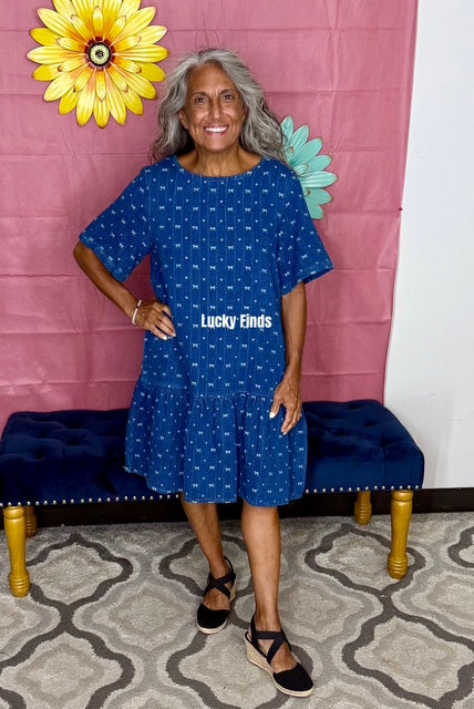 Keep Traveling Easel Dress  P551