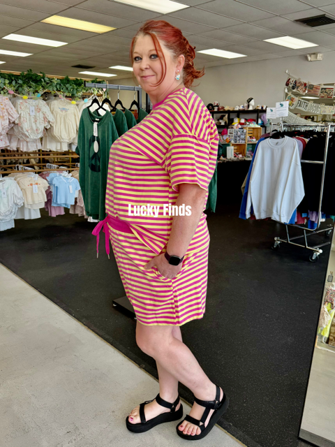 Cabana Striped Shorts Set D1690