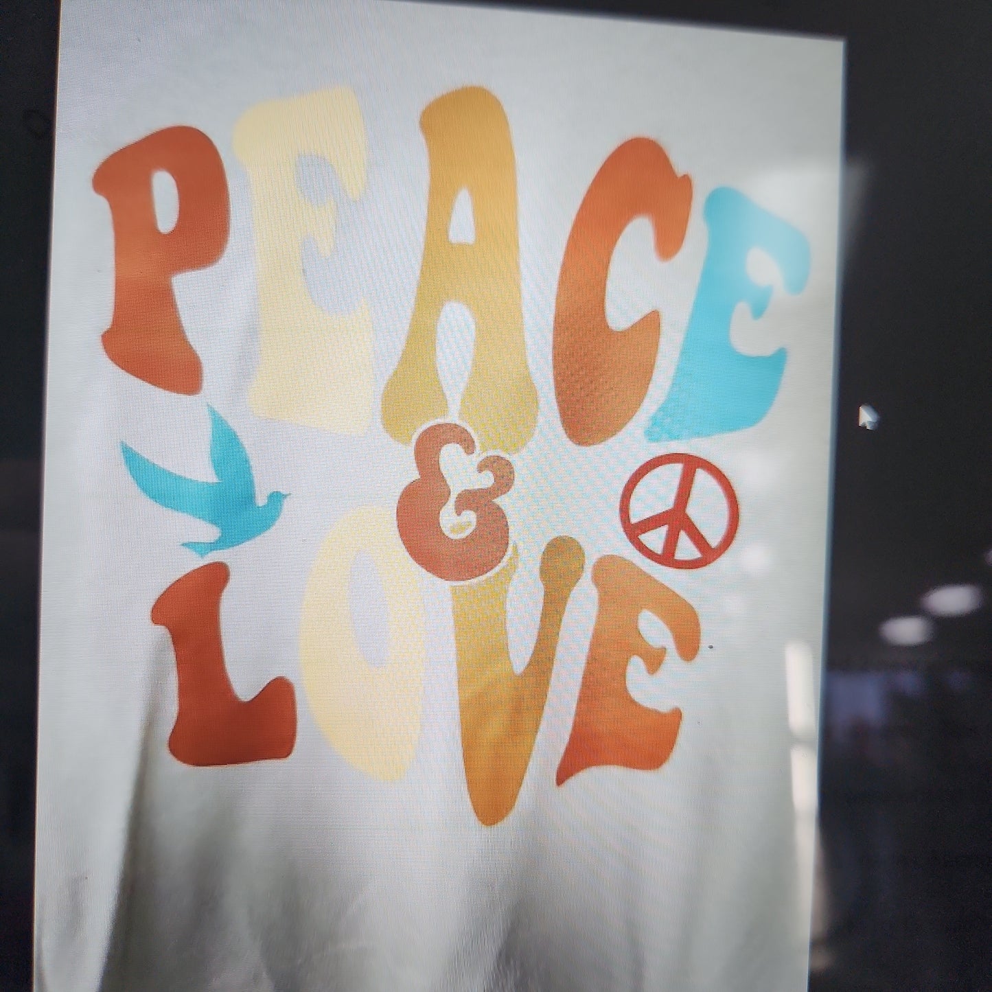 Peace & Love  T Shirt CP162