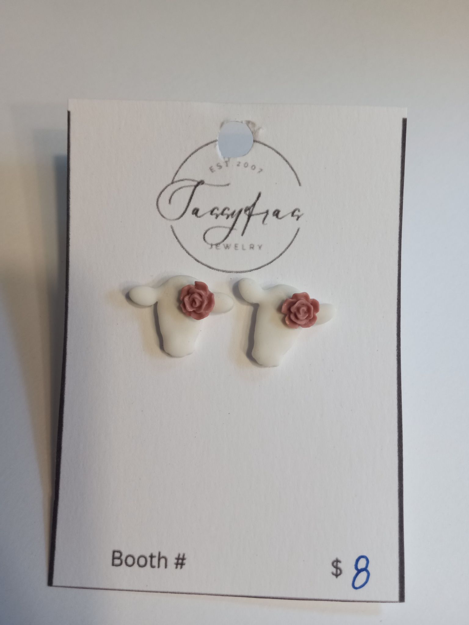 Clay cow studs - 1