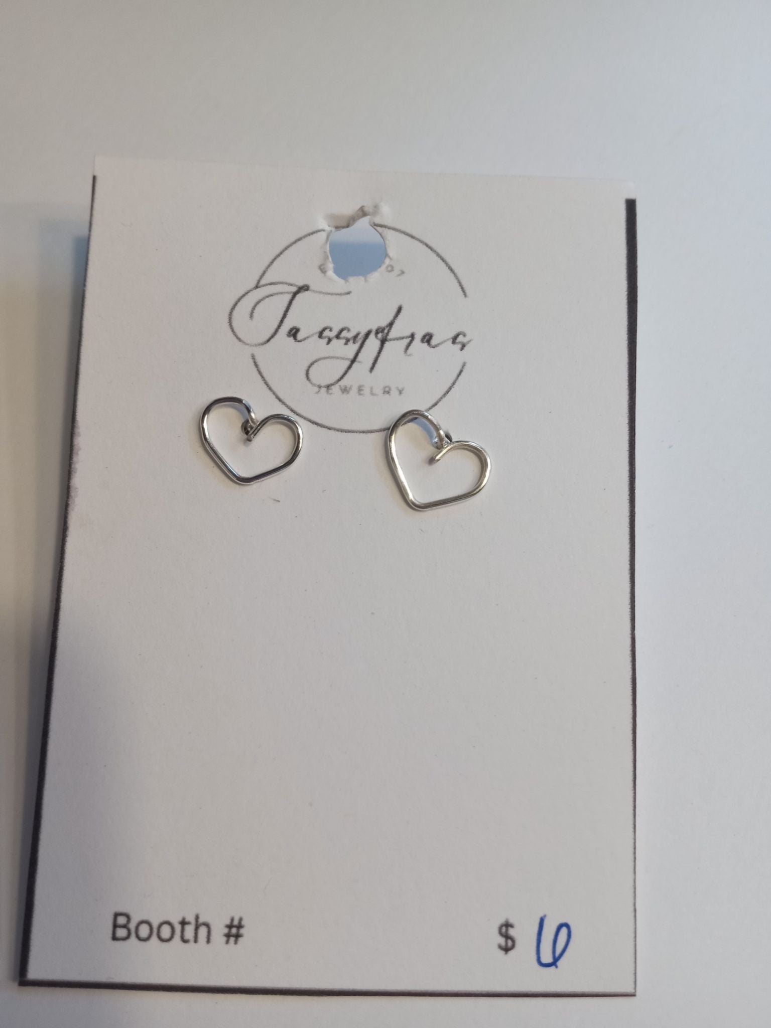 Heart studs - 1