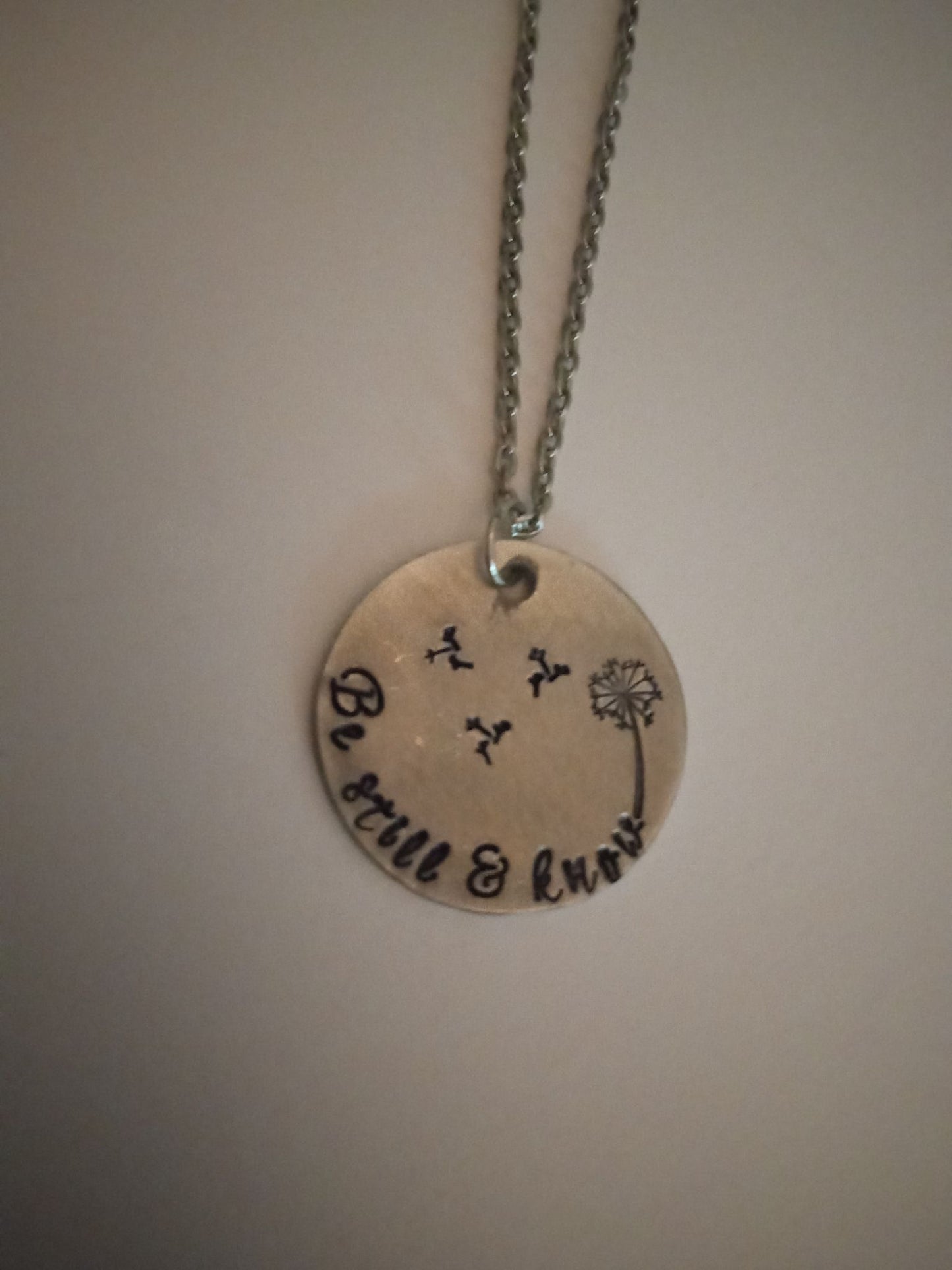 Simple stamped necklaces  - 1