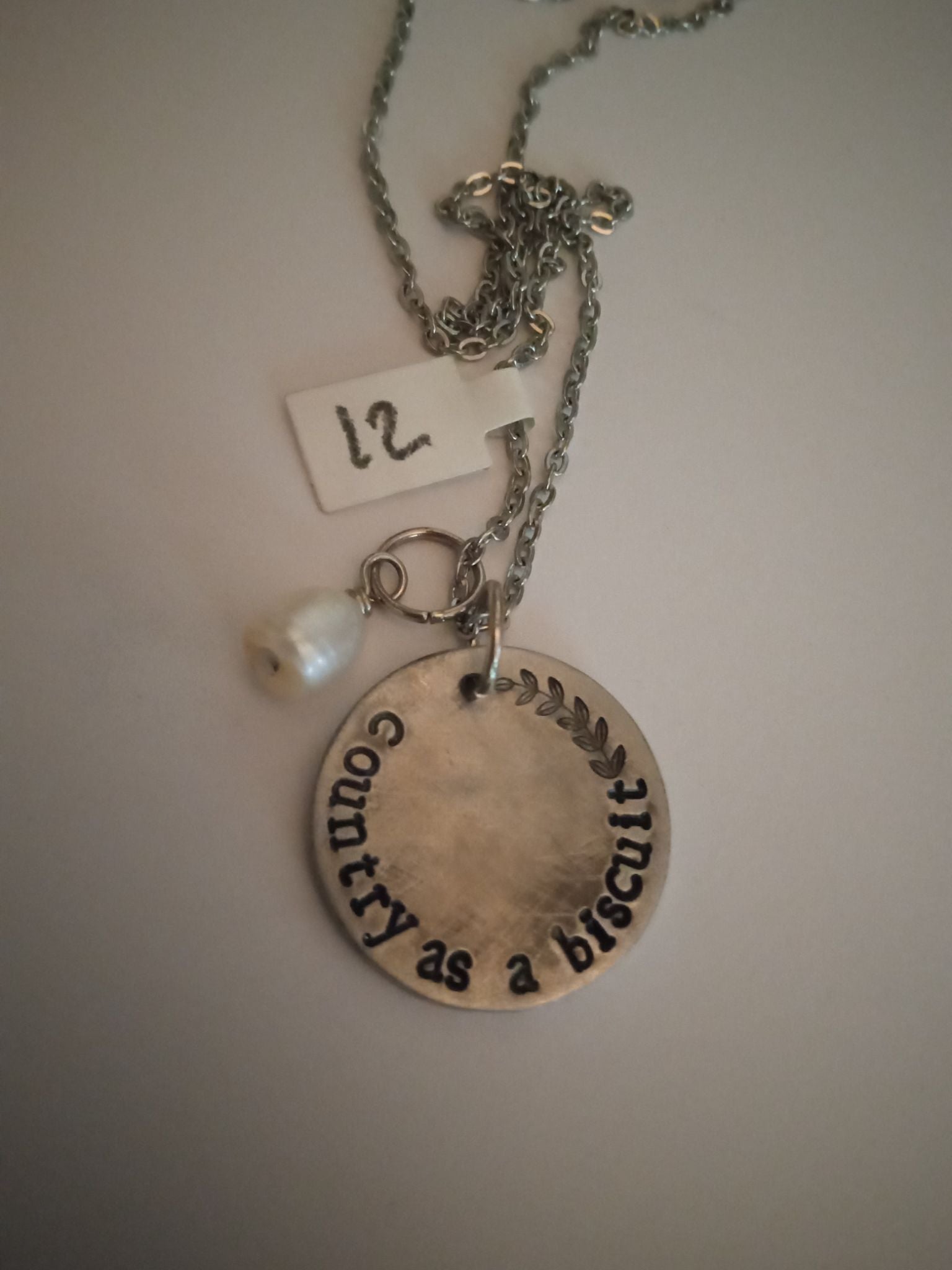 Simple stamped necklaces  - 2