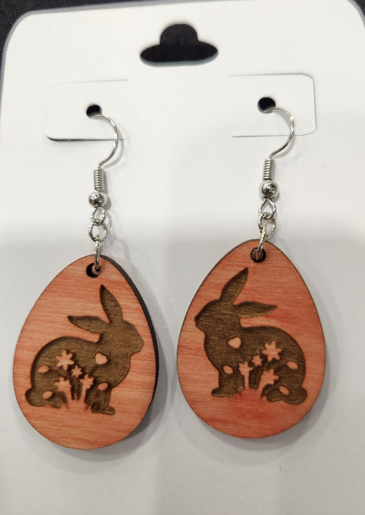 Spring Bunny Egg earrings JV133