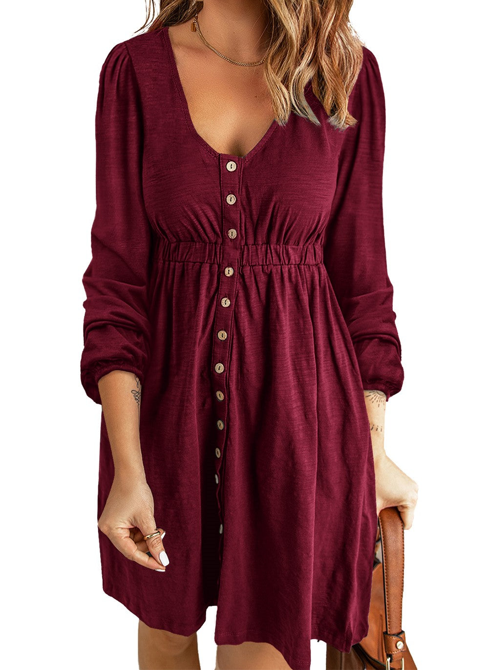 Clearance jersey babydoll dress