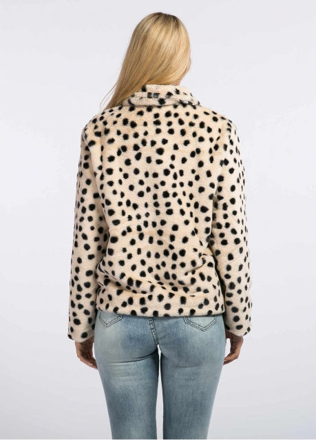 Soft Leopard Print Jacket G119 final Sale