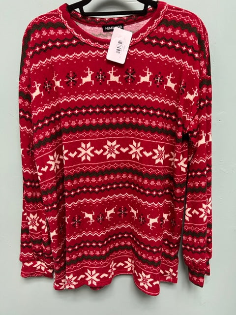7162 Curvy Reindeer Sweater