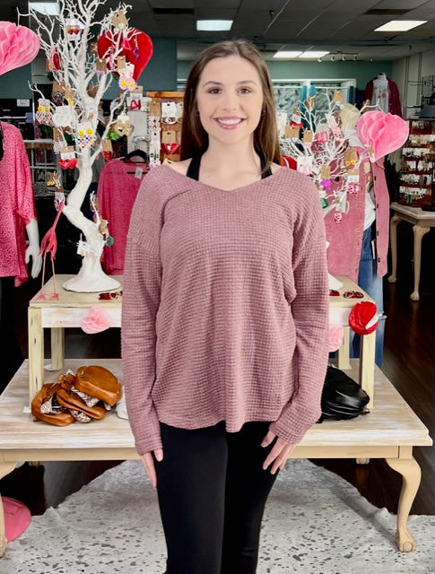 Showing Off Knit Top 7871
