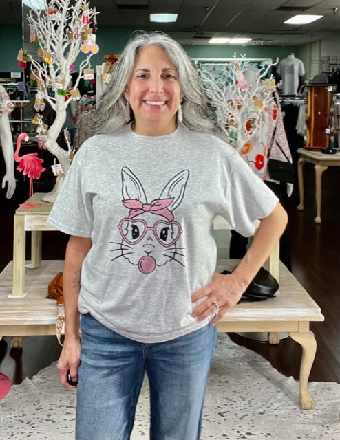 Bunny with Glassses T Shirt CP157