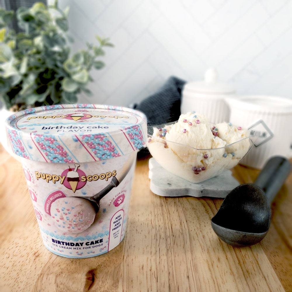 Puppy Scoops Ice Cream Mix - Birthday Cake with Pupfetti Sprinkles