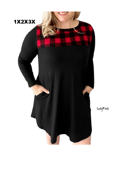 D583 Unforgettable Dress, Black