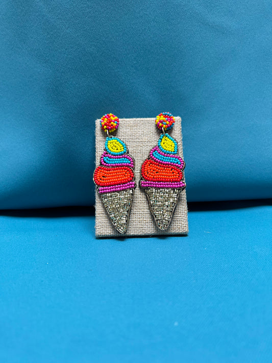 Sweet Treat Beaded Earrings