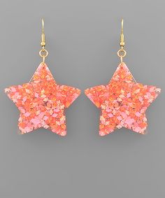 Glitter Star Earrings JV200
